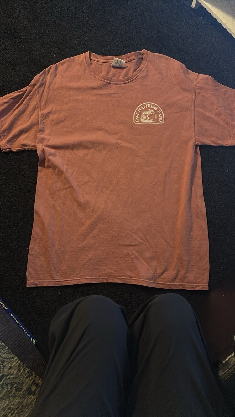 Dave Matthew’s Band Orange Men’s T-Shirt L